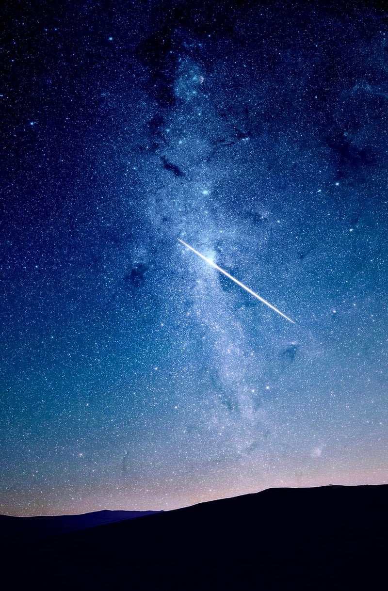 Galaxy Wedding Photo